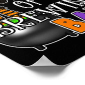 Poster Maman du costume bébé brassant Halloween (Coin)