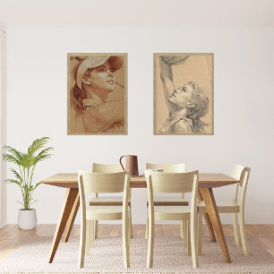 Poster Maman du golf