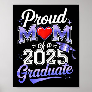 Poster Maman d'un diplômé de 2025 mère de la promotion 20