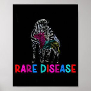 Poster Maman d'un guerrier de maladie rare Maman Maladie