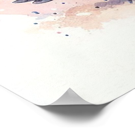 Poster Maman et Baby Owl (Coin)