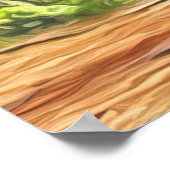 Poster Maman et bébé éléphant (Coin)