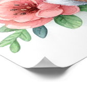 Poster Maman et bébé lapin (Coin)