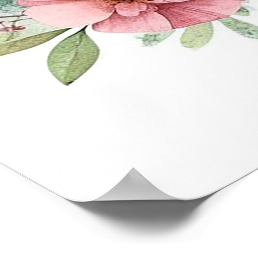 Poster Maman et bébé ours (Coin)