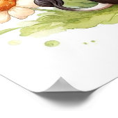 Poster Maman et bébé vache (Coin)