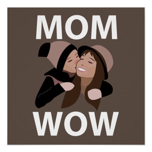 Poster Maman et enfant Maman (Devant)