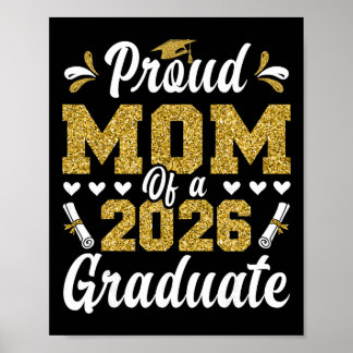 Poster Maman fière d'un étudiant de la promotion 2026 en
