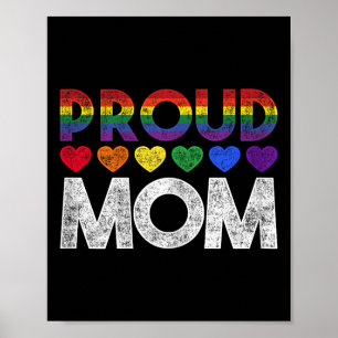 Poster Maman fière Lgbt
