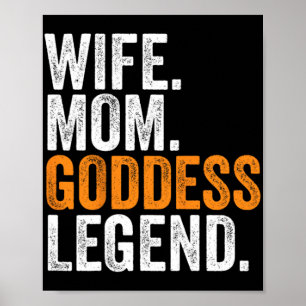 Poster Maman Goddess Legend Funny Occupation Office