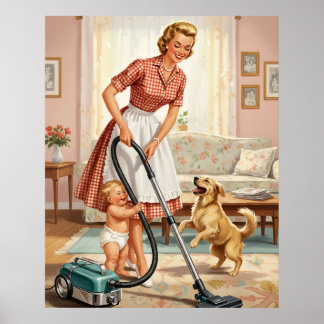 Poster Maman heureuse