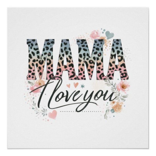 Poster Maman, je t'aime (Devant)