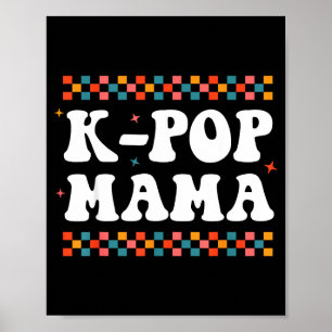 Poster Maman K-p Mignonne Drôle Musique Drame Coréenne Ma