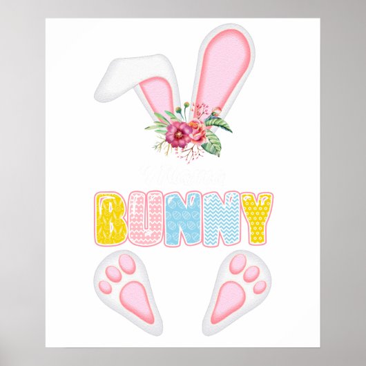 Poster maman lapin (2), rétro, vintage (Devant)