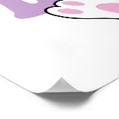 Poster maman lapin, rétro, vintage (Coin)