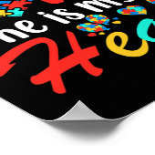 Poster Maman Mama Sensibilisation sur l'autisme autistiqu (Coin)