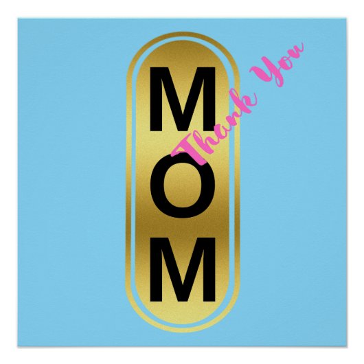 Poster Maman, Merci ! (Devant)