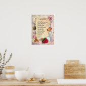 Poster Maman Merci (personnalisable) (Cuisine)