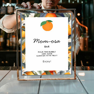 Poster Maman-osa A Little Cutie est sur le chemin Baby sh