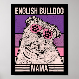 Poster Maman Propriétaire d'Animal Amateur de Animaux Ten