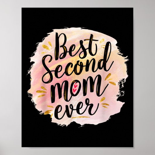 Poster Maman seconde maman de tous les jours de fête des (Devant)