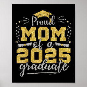 Poster Maman Senior 2025 Fier Maman D'Un Cl De 2025 Diplô