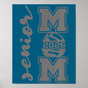 Poster Maman senior 2026 athlète de lutte parent fier
