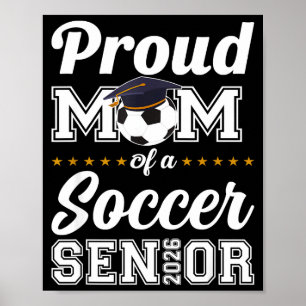 Poster Maman senior de la promotion 2026 maman de footbal