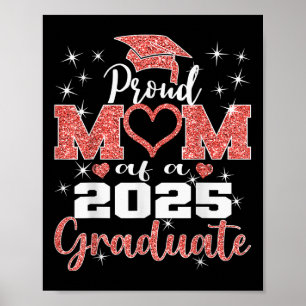 Poster Maman Super Fière de la Promotion 2025 de la Famil