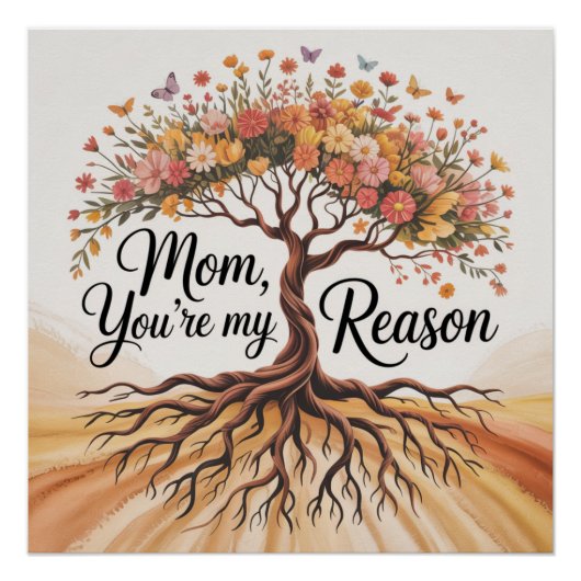 Poster Maman, tu es ma raison (Devant)