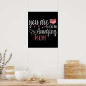 Poster Maman - Tu es une maman extraordinaire (Cuisine)