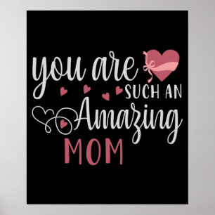 Poster Maman - Tu es une maman extraordinaire