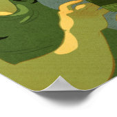 Poster maman, un danger biologique derrière toi (Coin)