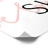 Poster Maman We Love You Meilleur Cadeau Mère (Coin)