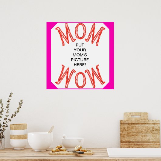 Poster Maman Wow (Cuisine)
