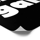 Poster Mamas gangster drôle design (Coin)