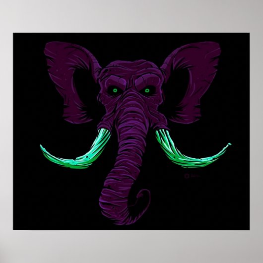 Poster Mammoth Blacklight (Devant)