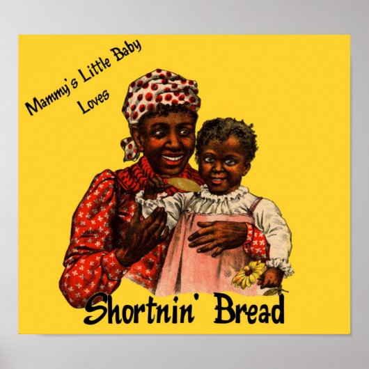 Poster Mammy's Little Baby Loves Shortnin' Pread Art (Devant)