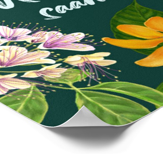 Poster "Mamulaklak" (Fleur) Motivation philippine (Coin)