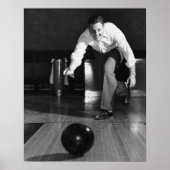 Poster Man Bowling (Devant)