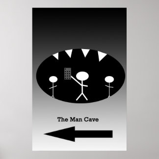 Poster Man Cave