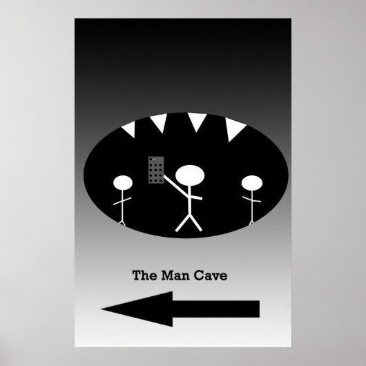 Poster Man Cave (Devant)