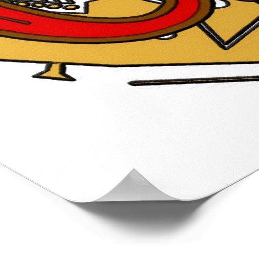 Poster Man Cave, NOM ajouter du texte (Coin)