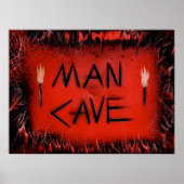Poster Man Cave Torches (Devant)