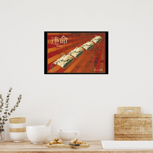 POSTER Man DISOBEY Tank (Keuken)