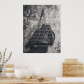 Poster Man In the Arena by Theodore Roosevelt (Cuisine)