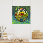 Poster MAN IN THE MAZE paysage + votre arrière - plan (Cuisine)