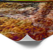 Poster MAN IN THE MAZE paysage + votre arrière - plan (Coin)