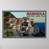 Poster Manarola (Devant)