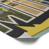 Poster Manasquan, New Jersey - Grandes Lettres Scènes 2 (Coin)