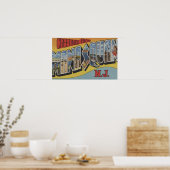 Poster Manasquan, New Jersey - Grandes Lettres Scènes 2 (Cuisine)